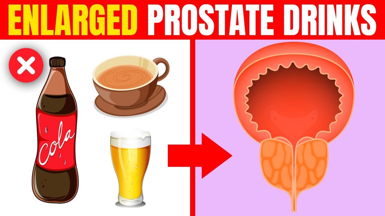 10 Drinks to AVOID With an ENLARGED PROSTATE