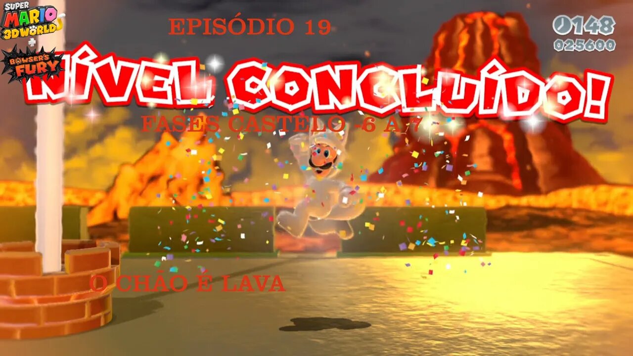 MARIO 3D WORLD EP 19 CASTELO 6 A 7