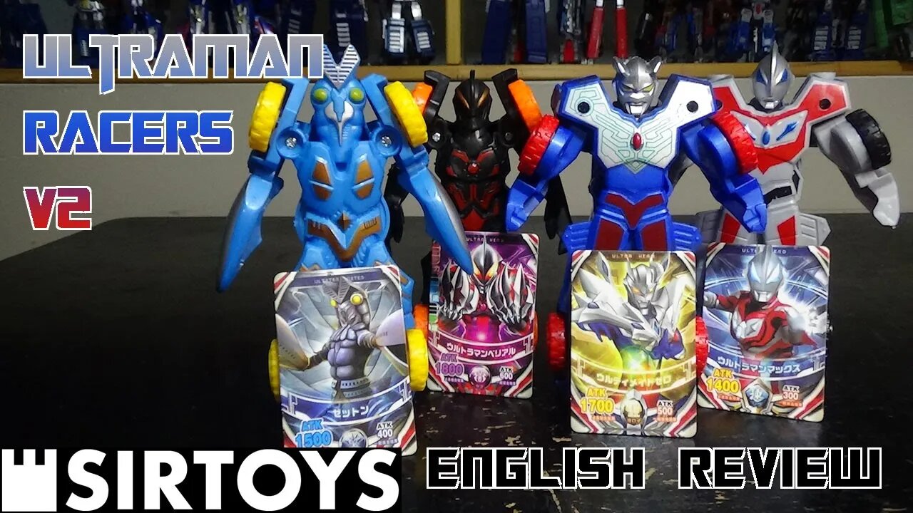 Video Review for the Ultraman Racers V2