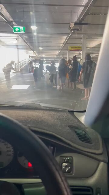 Yeperenye shopping centre car park 23/3