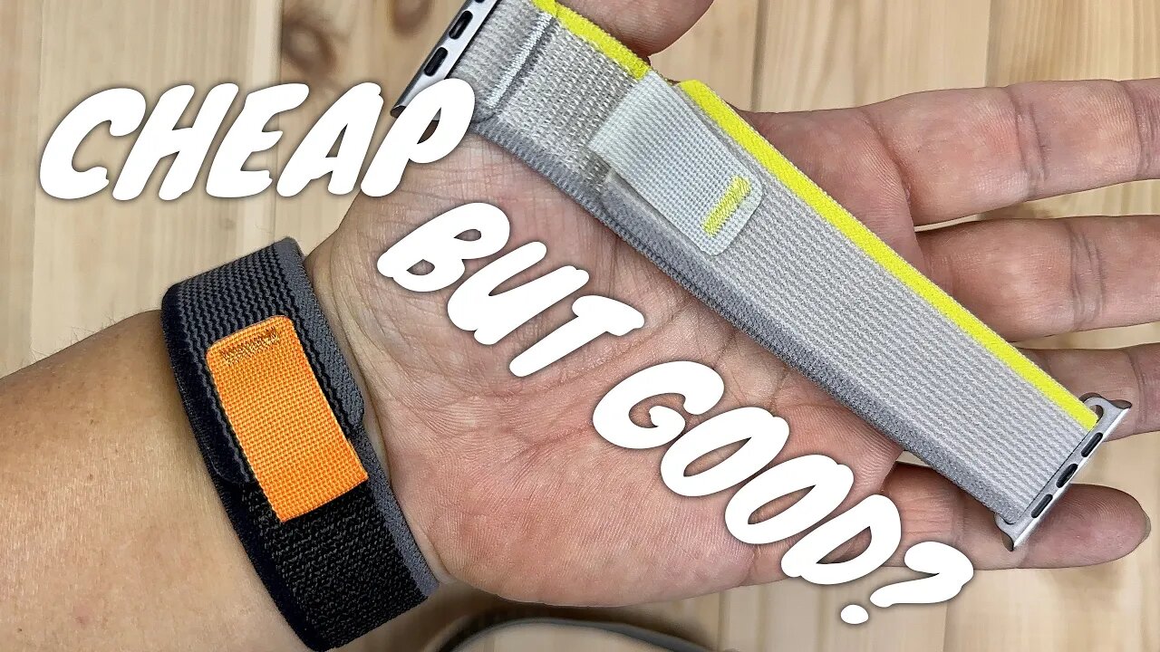 Cheap Aftermarket Apple Watch Ultra Trail Loop Bands