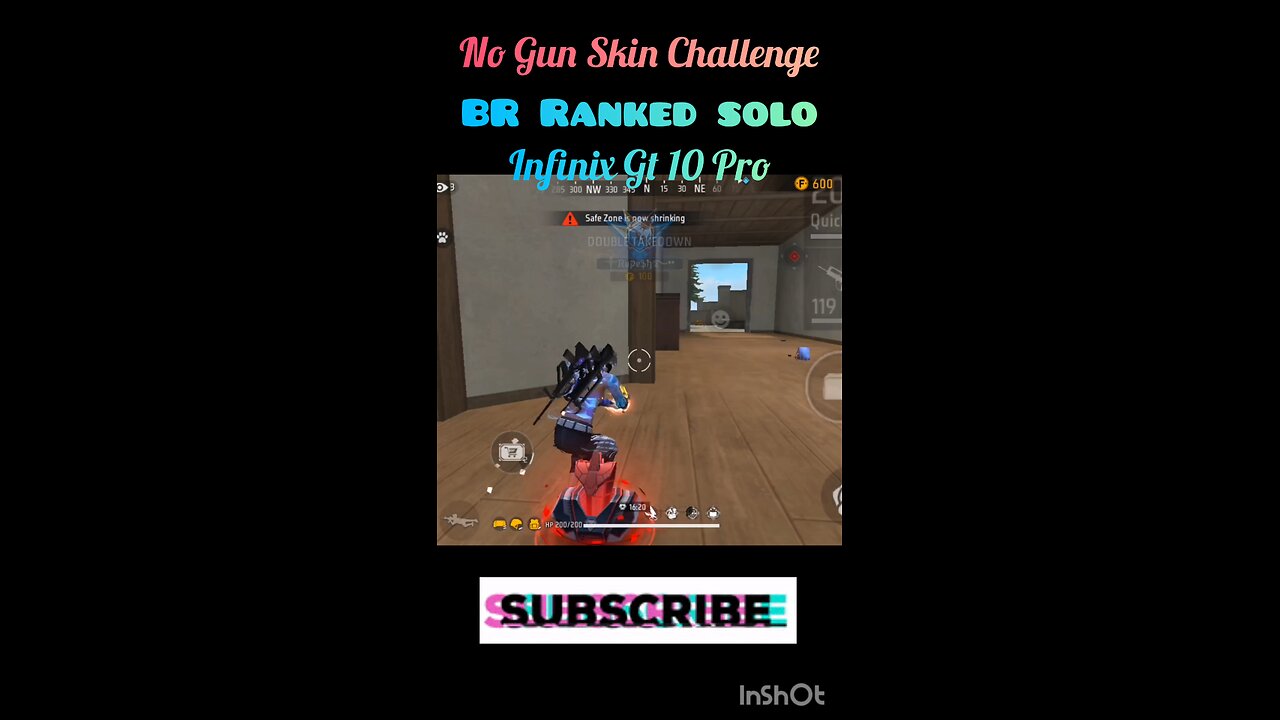 No Gun Skin Challenge On Infinix GT 10 PRO FREE FIRE Highlight gameplay