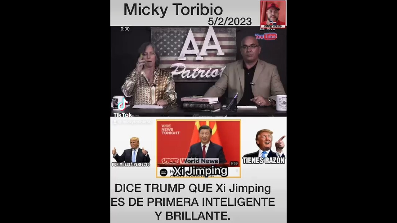 XI JIMPING TRUMP DICE ES BRILLANTE
