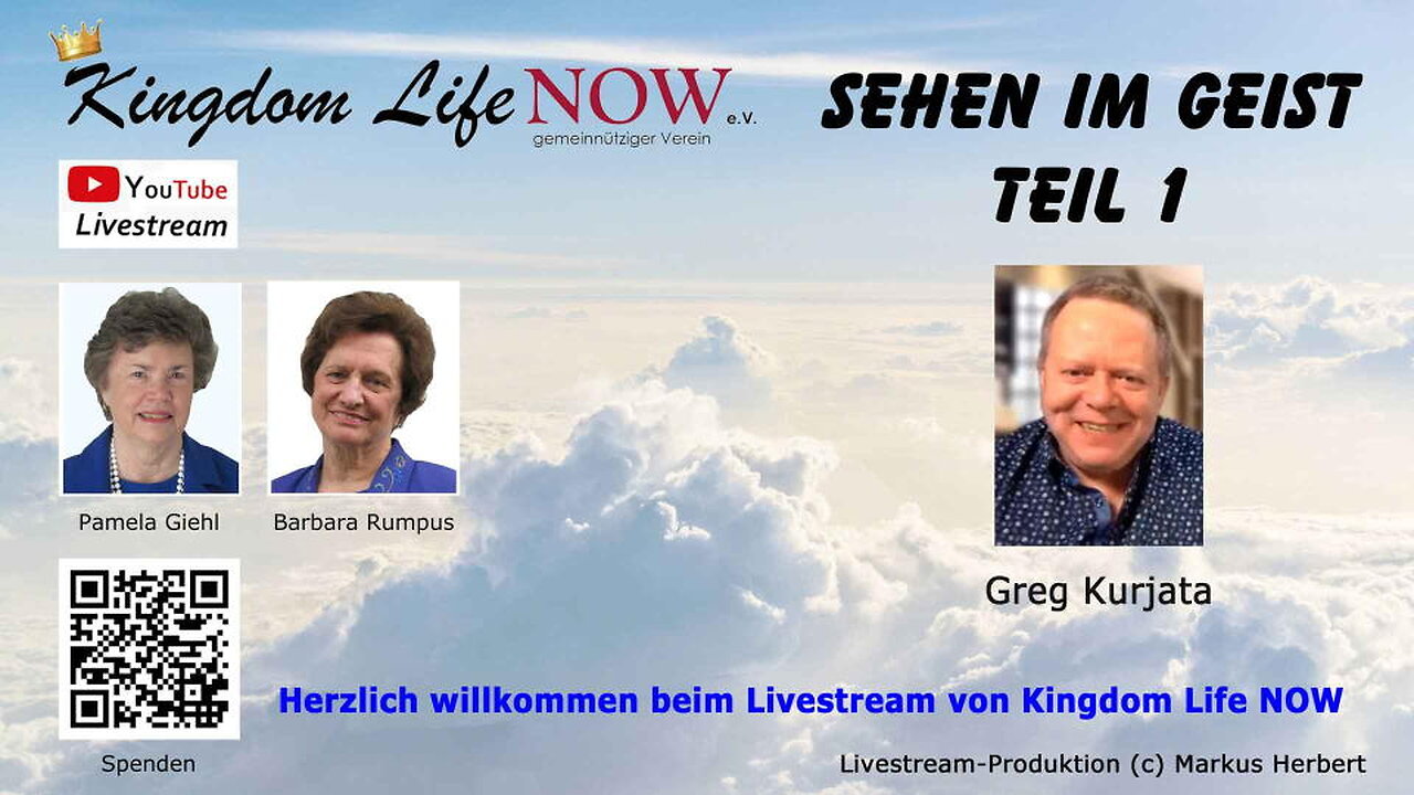 Teil 1/5: Sehen im Geist - Greg Kurjata (März 2021)