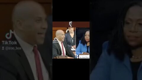 Corey Booker going for gold #nonsense #supremecourt