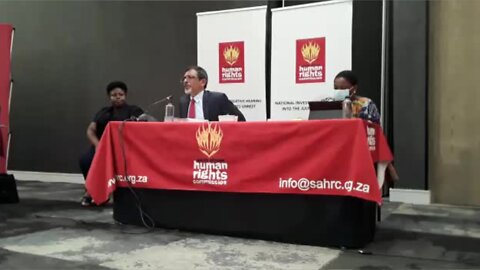 SAHRC hearings: Minister Ebrahim Patel