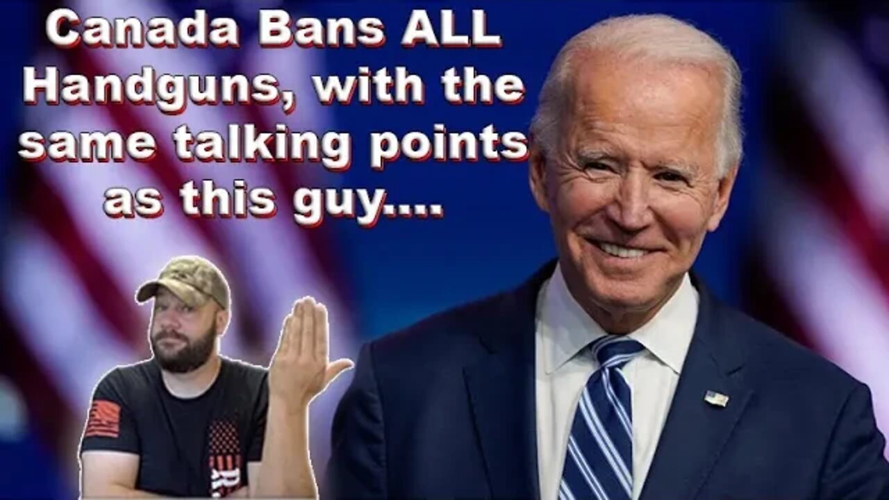 Canada just BANNED handguns… Using the same talking points as DEMOCRATS HERE…