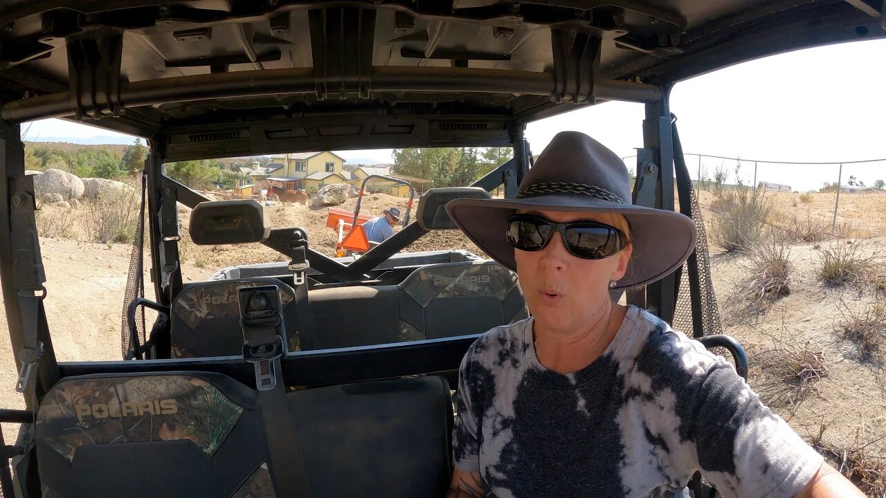 Tractor stuck in Manure-Prepping Grill area-more modifications to Pig Pasture-Feral Kittens Update