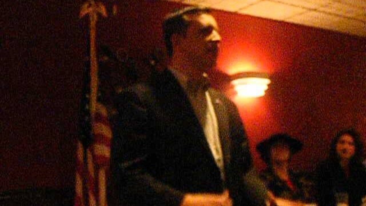 Rich Bastien (Worc 2nd) speaks to Twin City Tea Party March 31 2014