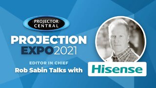 ProjectionExpo 2021-Hisense Booth Overview