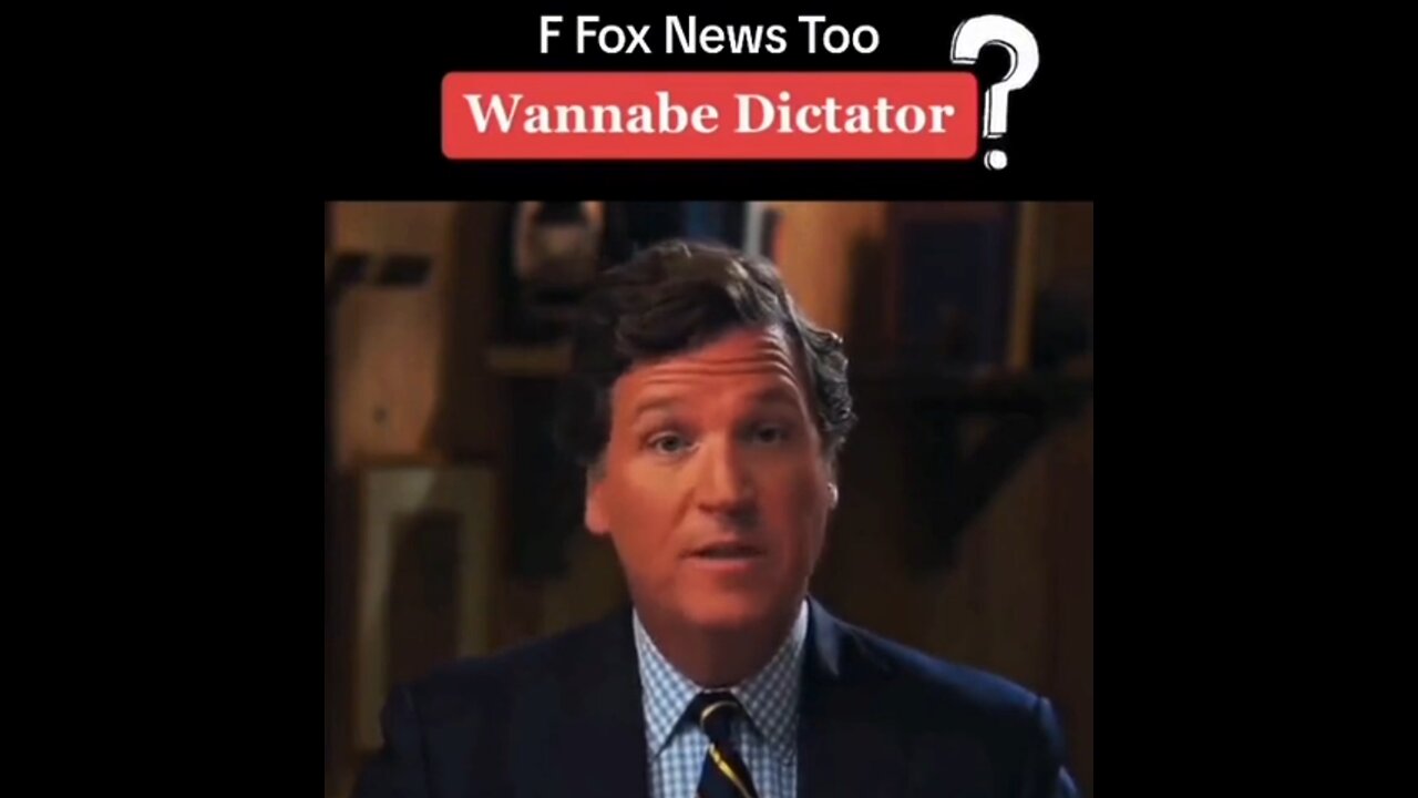 Tucker: Fox News In Dick Tator Debacle
