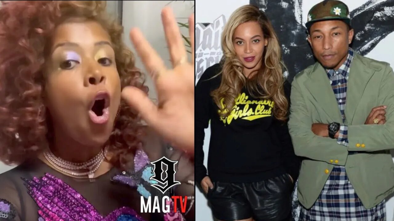 Kelis Claps Beyonce & Pharrell For Sampling Her Music Without Being Notified! 👏🏽
