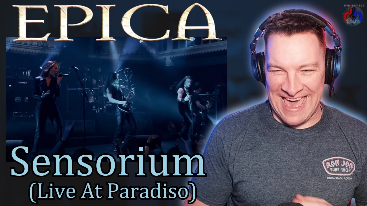 EPICA "Sensorium" 🇳🇱 (Live At Paradiso) Official LIVE Video | DaneBramage Rocks Reaction