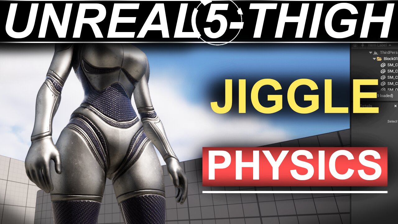 Unreal 5 - Thigh Jiggle Physics (In 30 Seconds!!!)