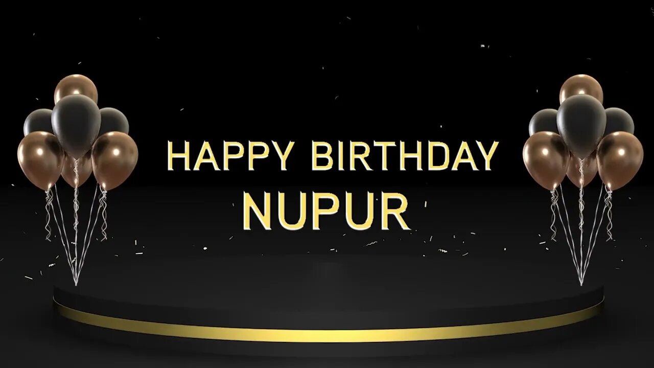 Wish you a very Happy Birthday Nupur