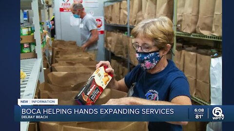 Boca Helping Hands launching food pantry in west Delray Beach