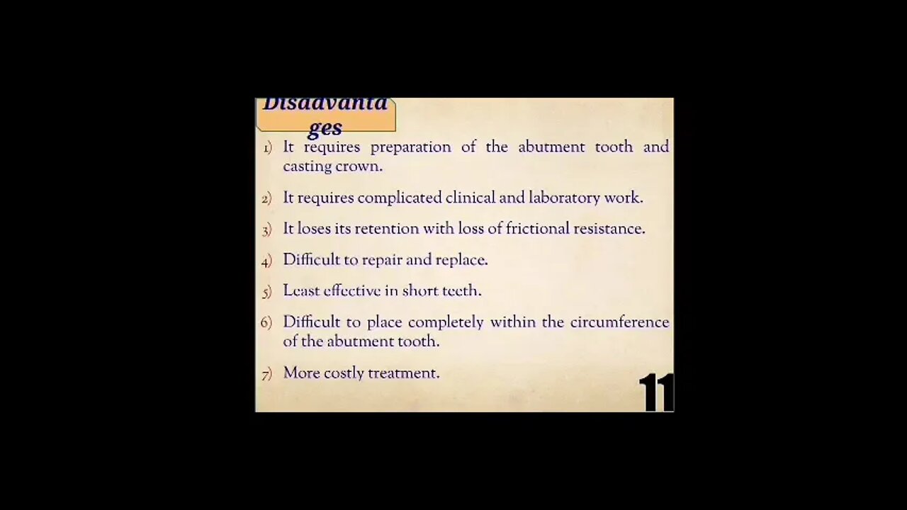 Prosthodontics L11,12,13 (Rest And Rest Seats)