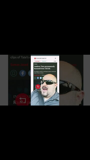 Andrew Tate is now bad from Facebook Instagram TikTok and more over alleged negative actions￼