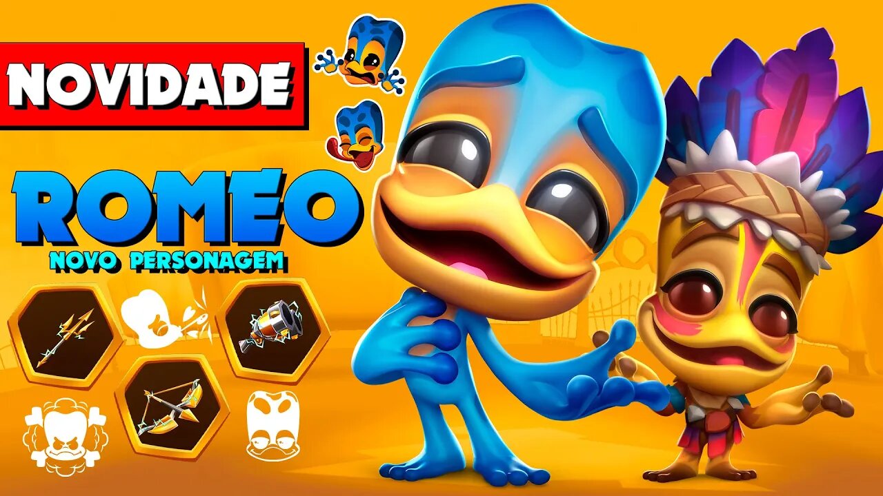 ROMEO "SAPO" NOVO PERSONAGEM CHEGOU ZOOBA: Jogo de Batalha Animal