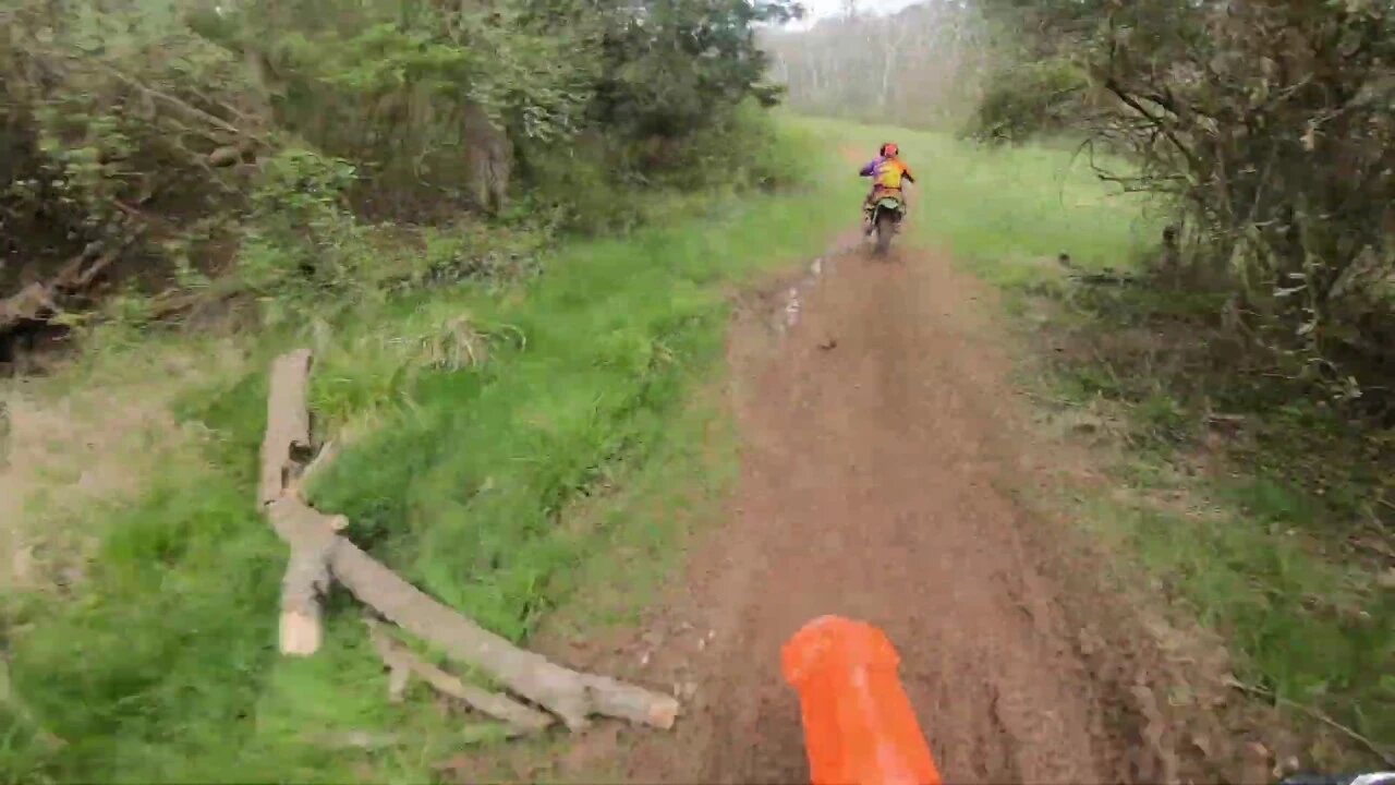 Covid-19 Quarantine Turn Track Session on a KTM 450 SX-F