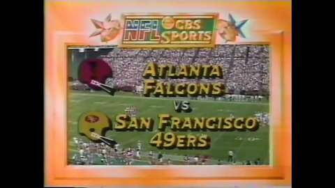 1981-11-08 Atlanta Falcons vs San Francisco 49ers