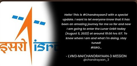 Chandrayaan 3 Enters Lunar Orbit Successfully| ISRO