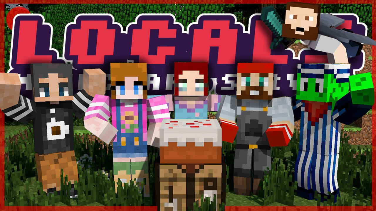 Locals Minecaft Server NEW Member! ft. G1Games & PeculiarPineTree