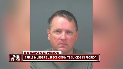 Triple murder suspect commits suicide in Florida