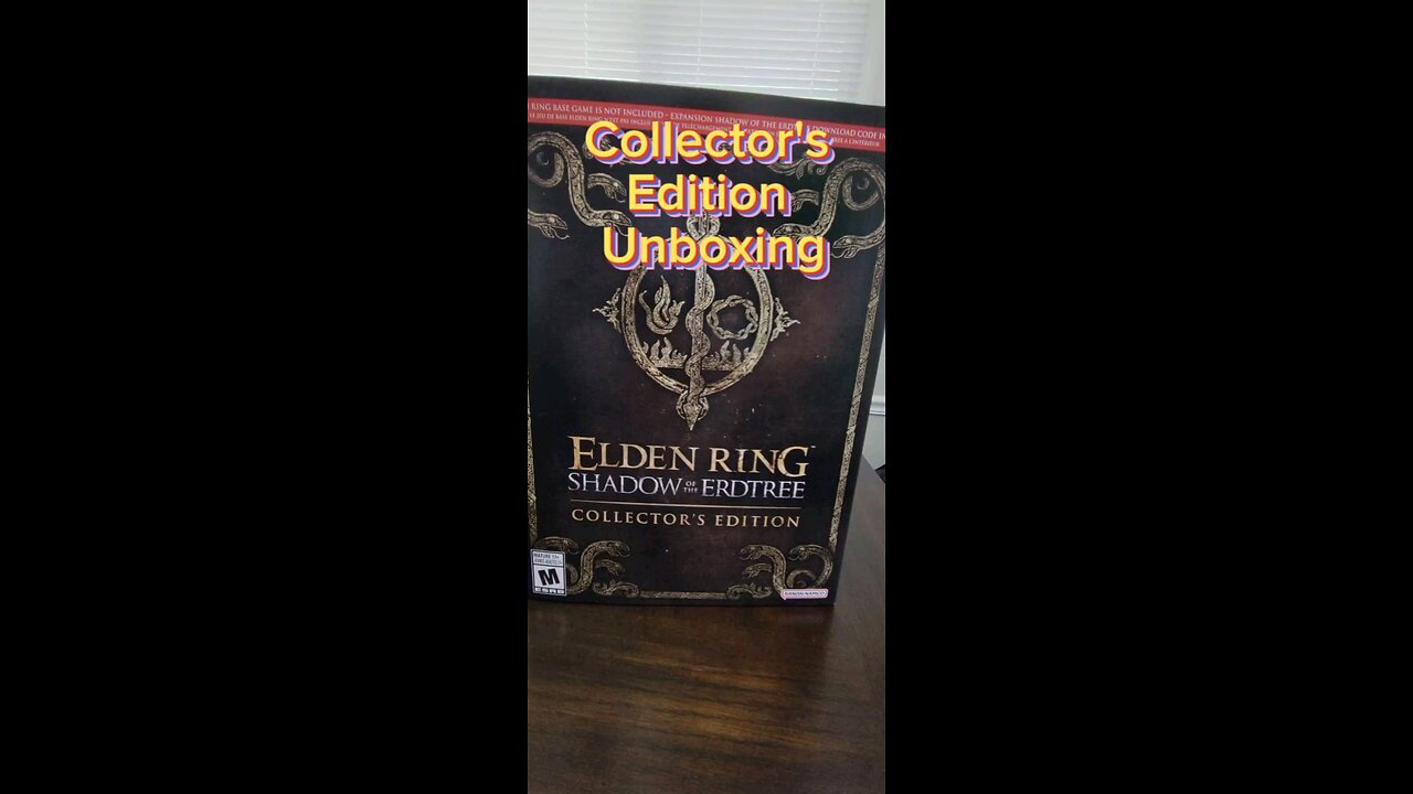 Elden Ring Collector's Edition Unboxing