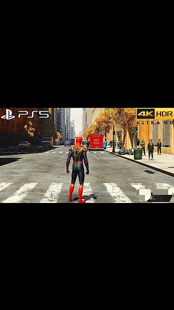Spider man PS4 game play