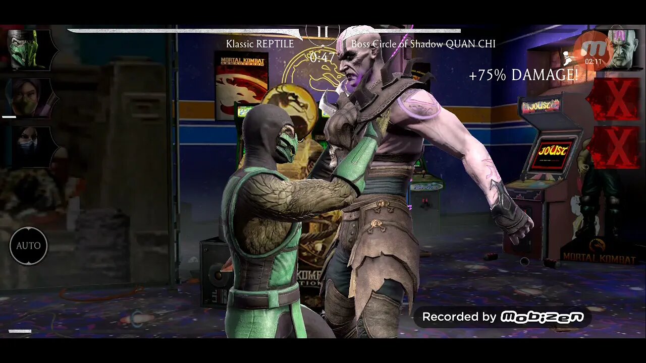 Klassic Reptile team beats Fatal Shang Tsung tower floor 120 / MKXI