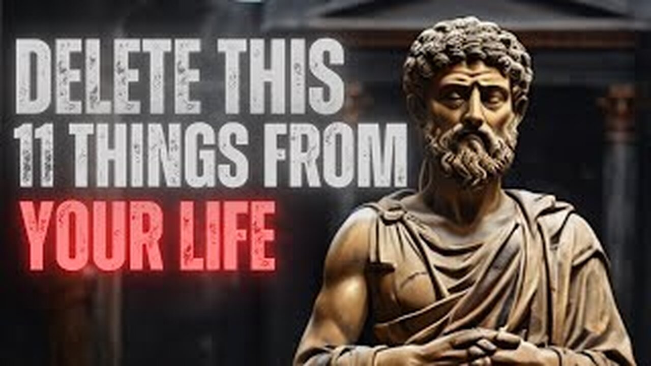 Declutter Your Life: 11 Things to Let Go of Now | A Stoic Approach