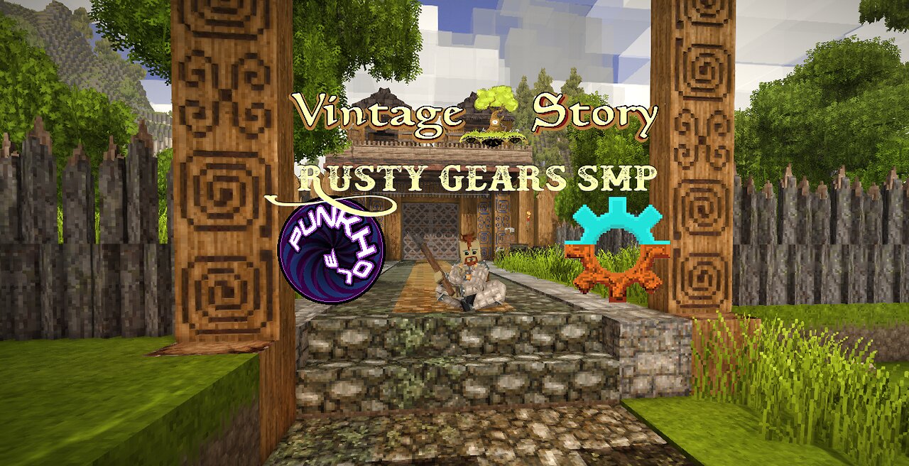 Rusty Gears SMP Season 3 E 7 Starting The Long House.