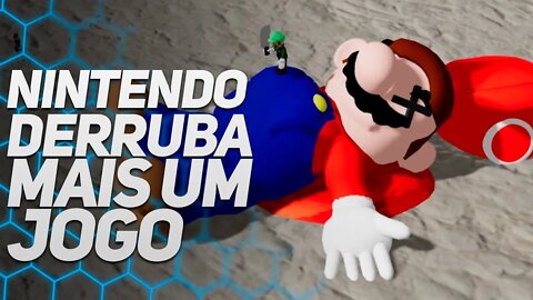 NINTENDO DERRUBA JOGO DO MARIO