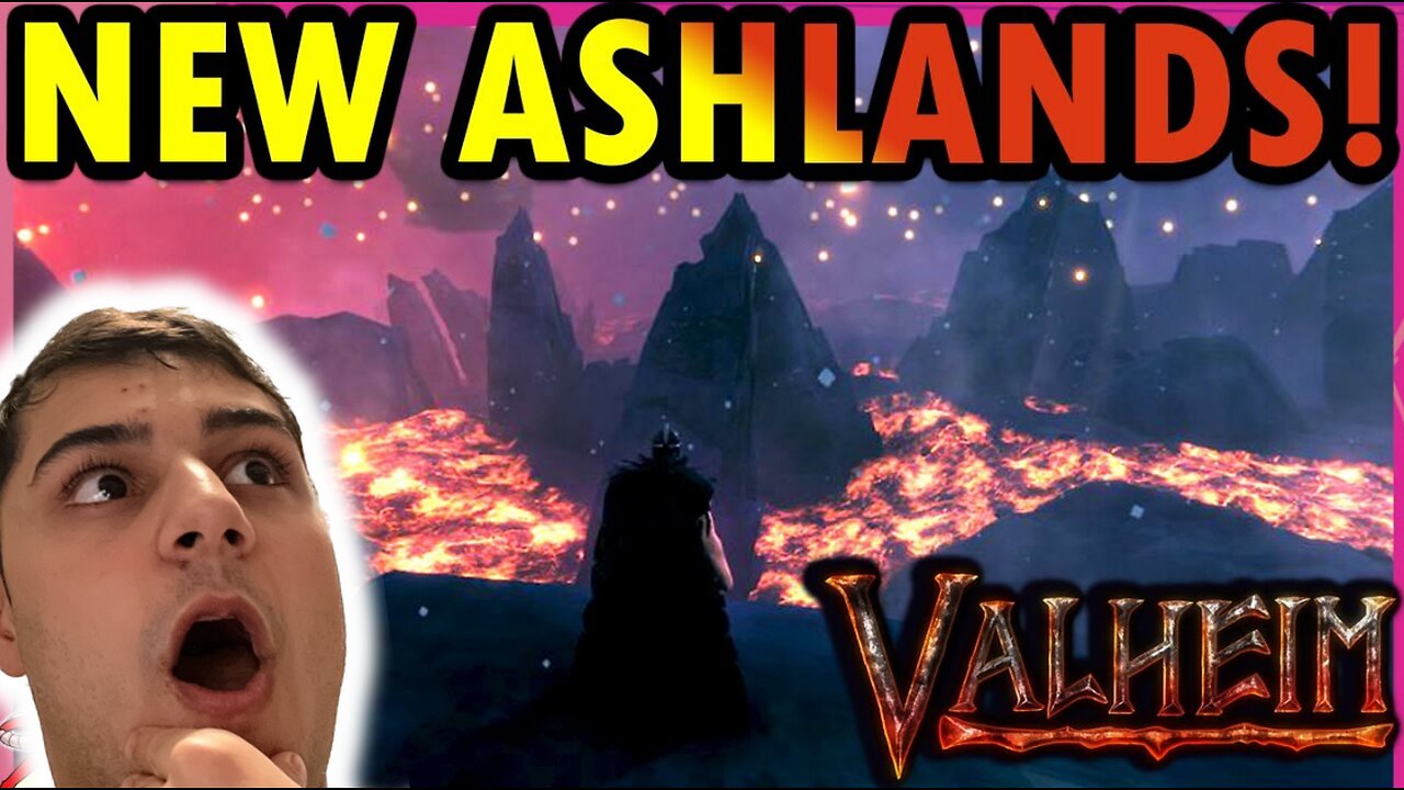 Sarfnic Reacts - Valheim Ashlands Trailer