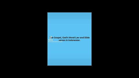 Tonight's Gospel translations Indonesian and Haitian/Creole. #gospel #bibleverses #tencommandments