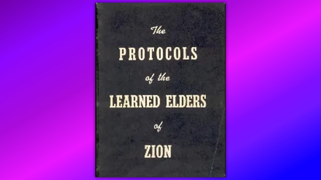 PROTOCOLS OF THE LEARNED ELDERS OF ZION - (Audio Book) know your enemy....SHARE THE TRUTH!