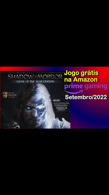 Jogo Grátis na Amazon Prime Gaming/GOG: Middle-earth: Shadow of Mordor - Game of the Year Edition