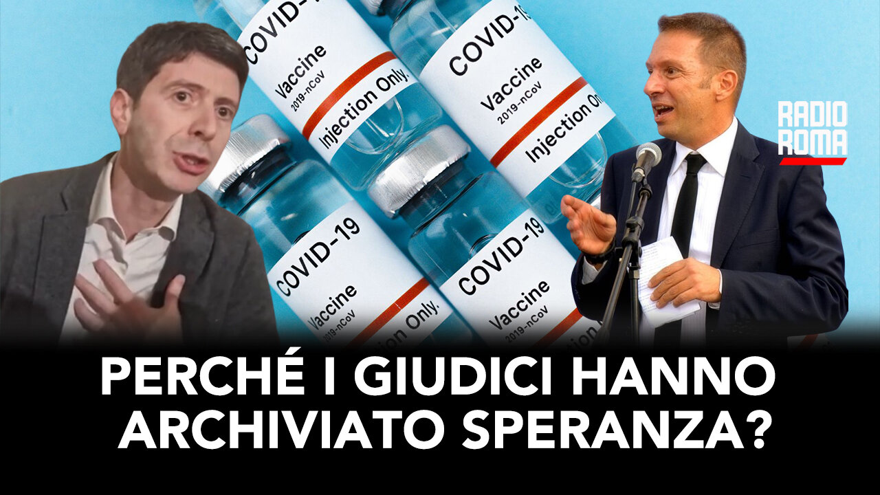 PERCHÉ I GIUDICI HANNO ARCHIVIATO SPERANZA? (Con Angelo Di Lorenzo)