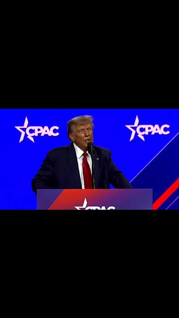 Trump at CPAC 2023: "I'll Revoke Biden Policy Promoting Kids Chemical Castration & Sexual Mutilation