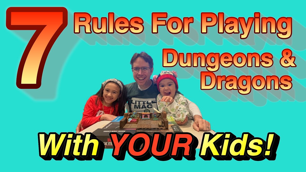 How to Play Dungeons and Dragons with Kids!