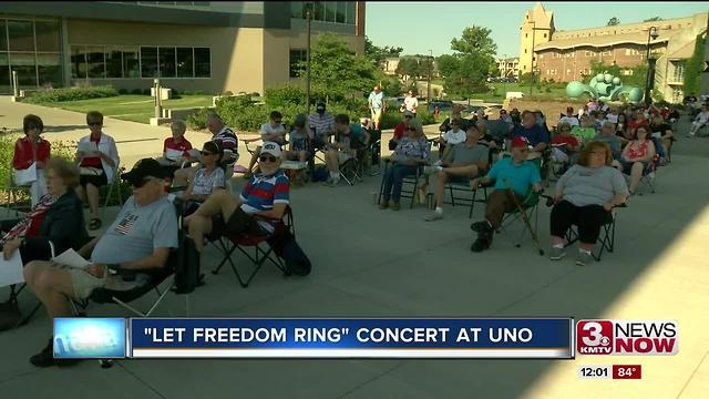 Hundreds gather for July 4th celebration at UNO