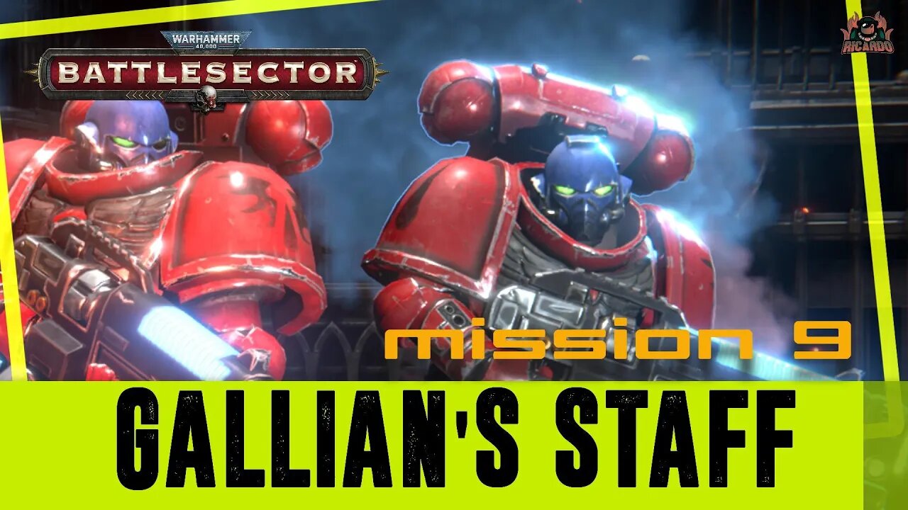 Gallians Staff Warhammer 40000 Battlesector // Mission 9