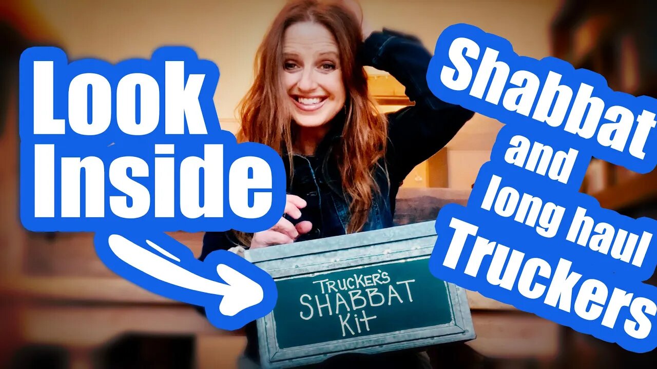 Truckers Shabbat Kit | Look Inside | Truckers Keeping the Seventh-Day Sabbath