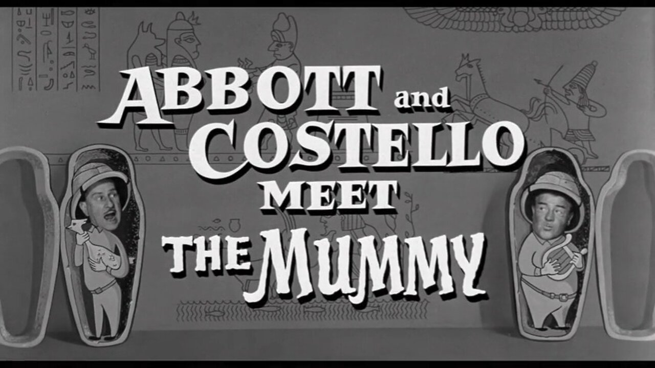 Abbott and Costello meet the Mummy (T-RO'S TOMB Movie Mausoleum)