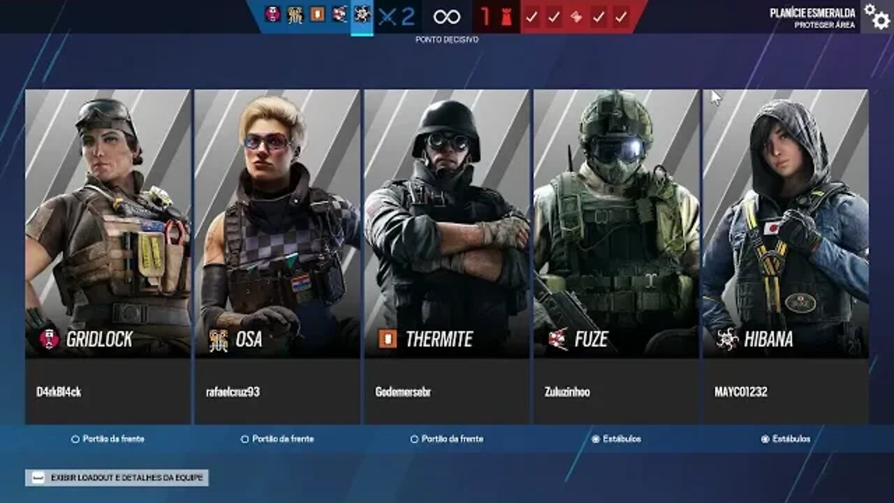 Tom Clancy's Rainbow Six Siege Partida ta meio ruim