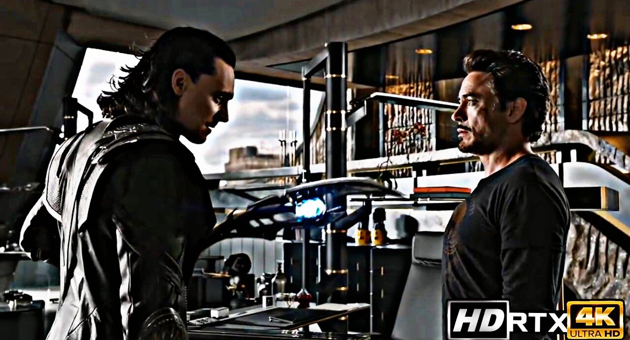 Iron Man vs Loki | Fight Scene | We have a Hulk | The Avengers world.