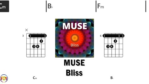 MUSE Bliss GUITAR CHORDS & LYRICS