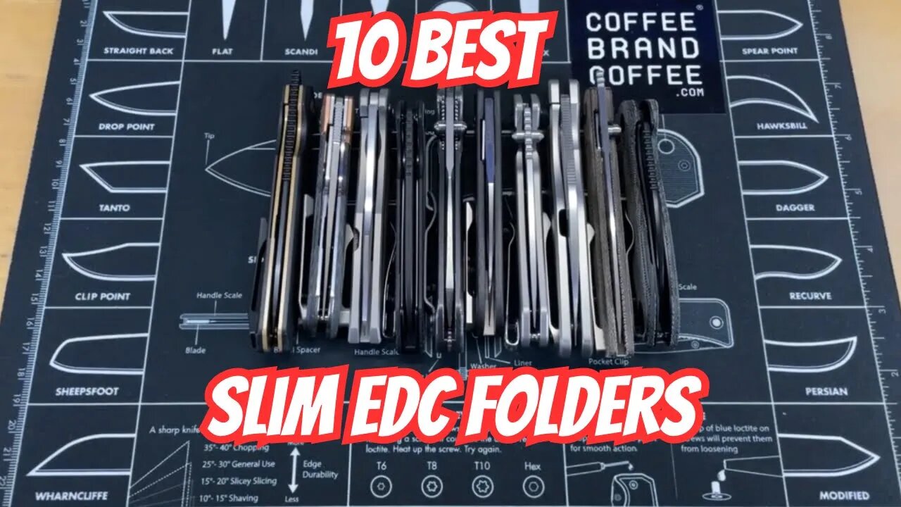 10 OF THE BEST SLIM EDC FOLDERS YOU CAN GET