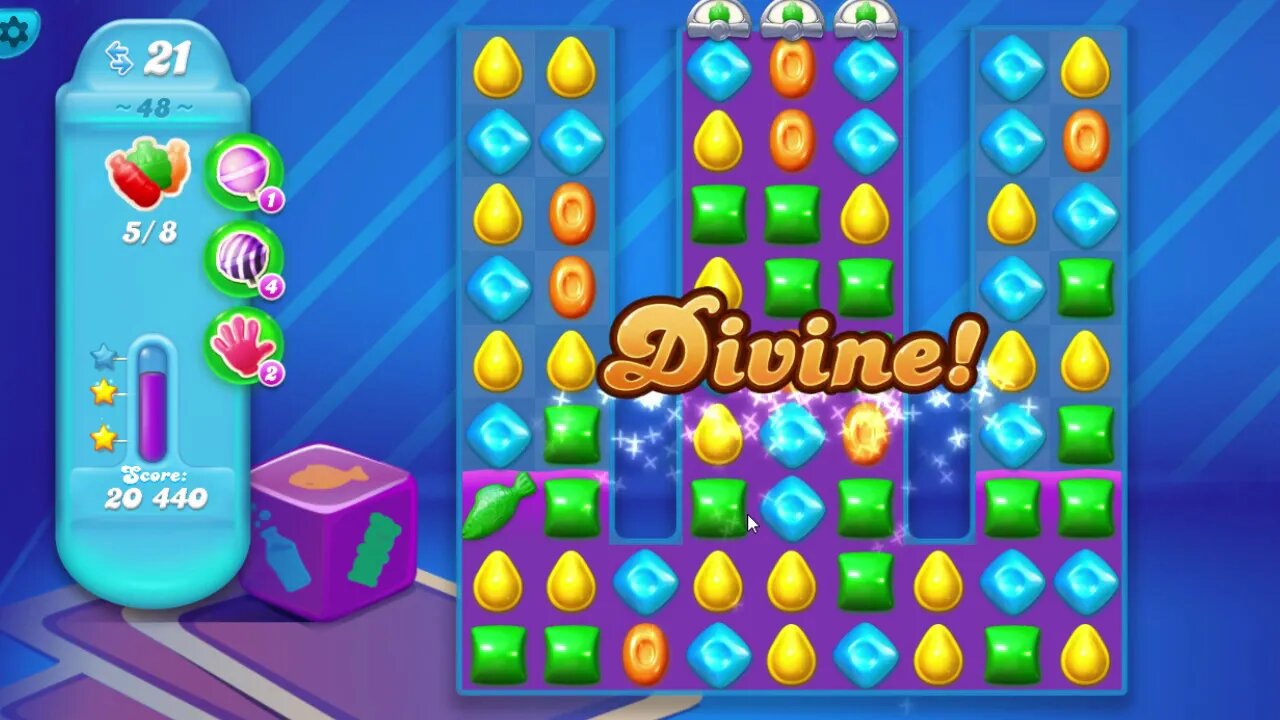 Candy Crush Soda Saga Level 48